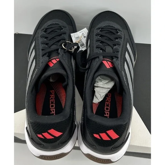 Adidas Predator League IN ID3781 Indoor Soccer Shoes Black Men's Size 8.5 NIB